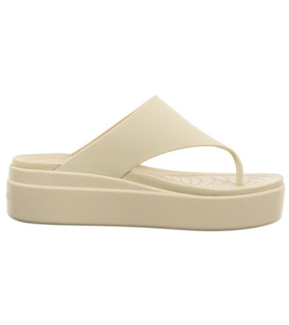 Crocs Brooklyn Flip Bone 208727-2Y2 (CR312-a) šlepetės