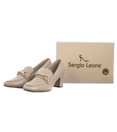 Sergio Leone Beżowe PB 146 (SL512-a) bateliai