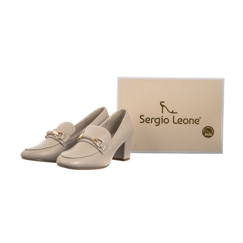 Sergio Leone Beżowe PB 146 (SL512-a) bateliai