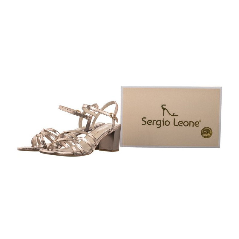 Sergio Leone Złote/Miedziane SK 065 (SL513-a) sandalai