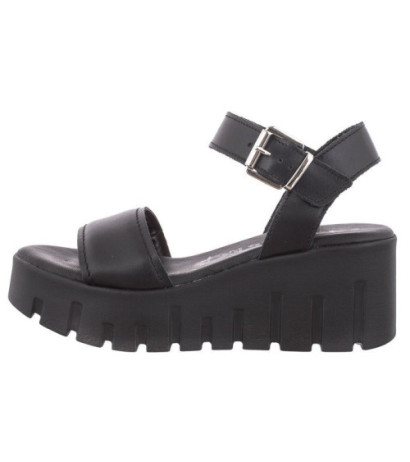 Tamaris Czarne 1-28712-42 003 Black Leather (TM481-a)