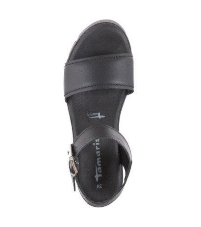 Tamaris Czarne 1-28712-42 003 Black Leather (TM481-a)