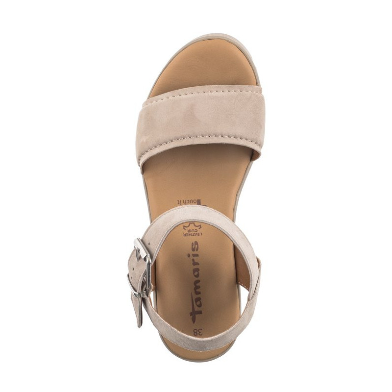 Tamaris Beżowe 1-28712-42 378 Taupe Suede (TM481-b)