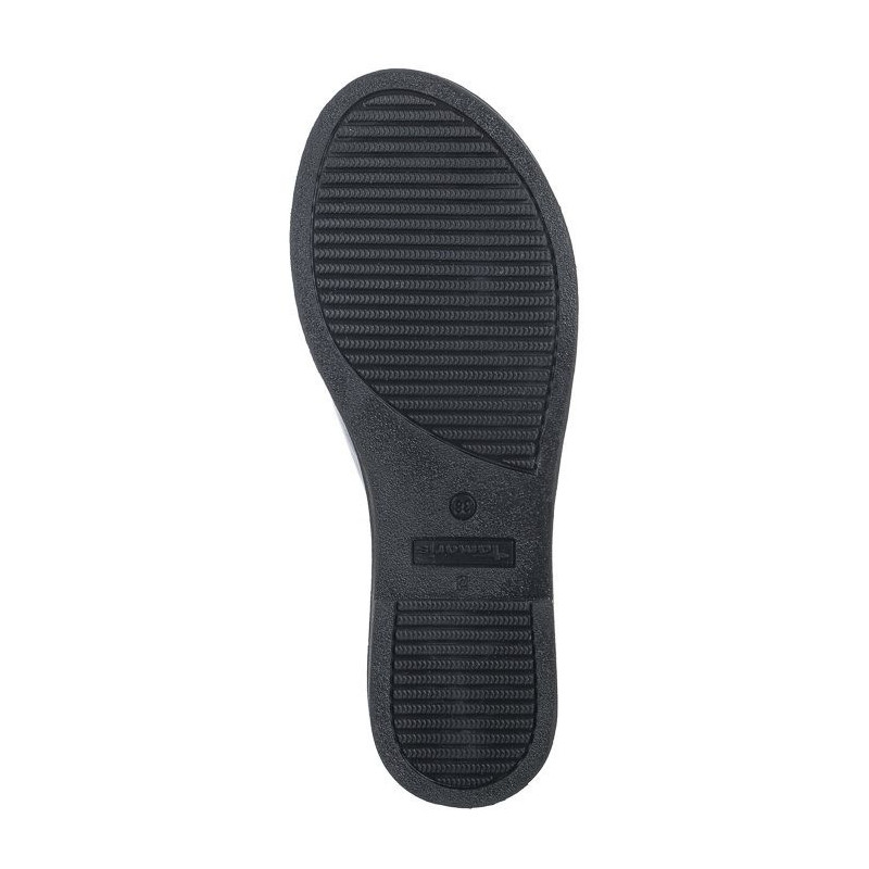 Tamaris Czarne 1-27135-42 001 Black (TM484-a) Moteriški batai/šlepetės