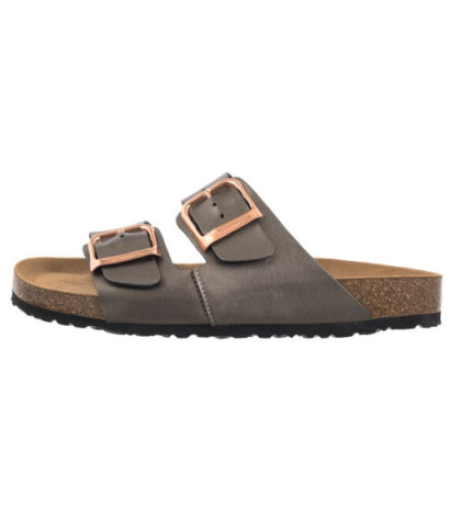 Tamaris Brązowe 1-27503-42 214 Anthracite (TM483-b) Moteriški batai/šlepetės