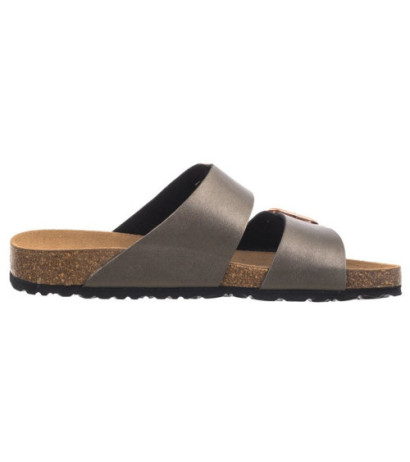Tamaris Brązowe 1-27503-42 214 Anthracite (TM483-b) Moteriški batai/šlepetės