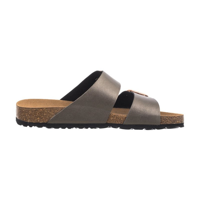 Tamaris Brązowe 1-27503-42 214 Anthracite (TM483-b) Moteriški batai/šlepetės