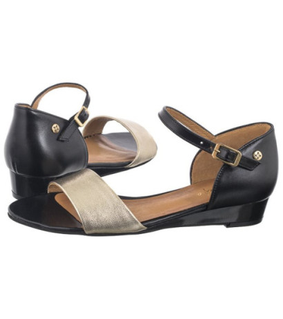 Maciejka Czarne+Złoto 06486-20/00-1 (MA1189-b) sandalai