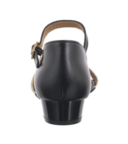 Maciejka Czarne+Złoto 06486-20/00-1 (MA1189-b) sandalai
