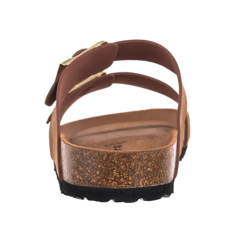 Tamaris Brązowe 1-27503-42 307 Cognac Nubuk (TM483-c) Moteriški batai/šlepetės
