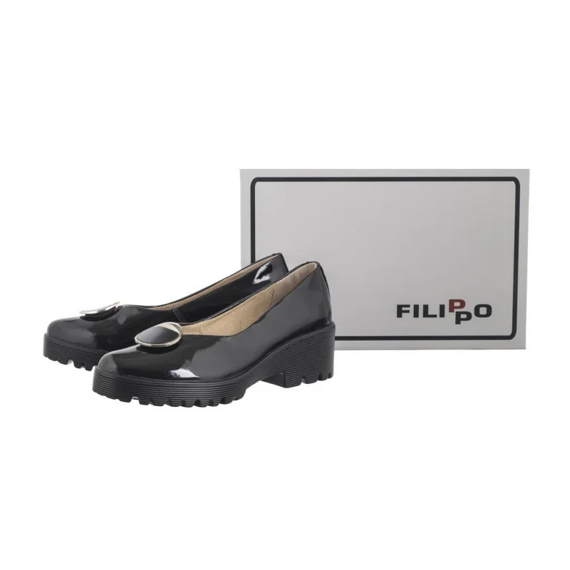 Filippo Czarne DP4569/24 BK L (FO77-b) batai