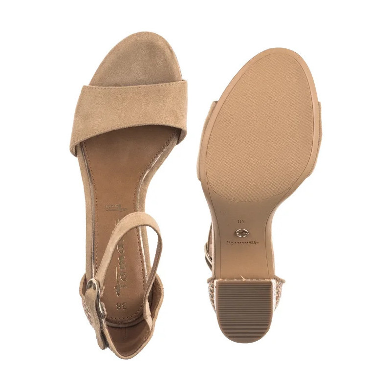 Tamaris Beżowe 1-28356-42 445 Tan Comb (TM482-b) sandalai