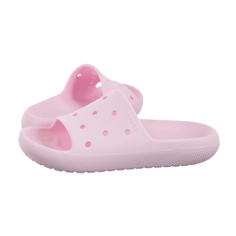 Crocs Classic Slide V2 Pink Milk 209401-6ZW (CR325-c) Moteriški batai/šlepetės