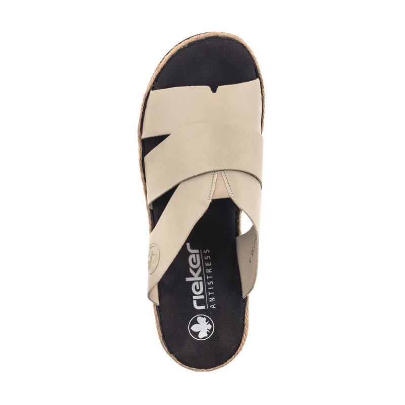 Rieker Beżowe V7989-62 Beige (RI164-a) 