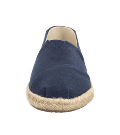 Toms Alpargata Rope Navy Recycled Cotton Slubby Woven 10019674 (TS45-a) sportiniai bateliai