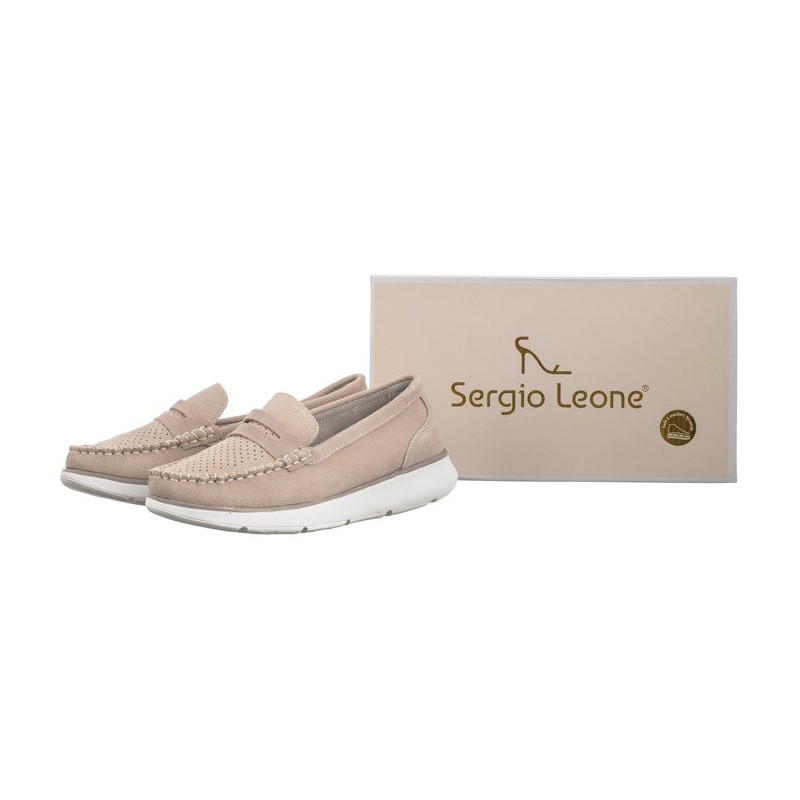 Sergio Leone Beżowe SP 012 (SL518-a) batai