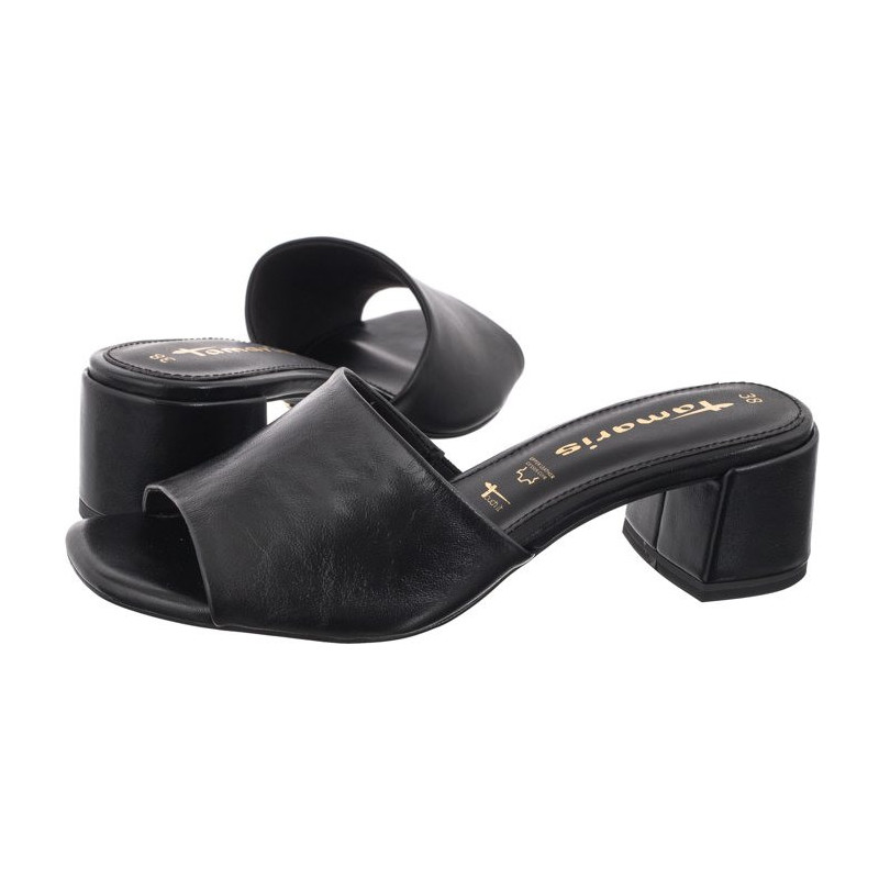 Tamaris Czarne 1-27204-42 001 Black (TM485-a) Moteriški batai/šlepetės
