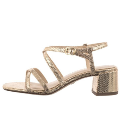 Tamaris Złote 1-28204-42 968 Lt Gold Struct (TM486-a) sandalai
