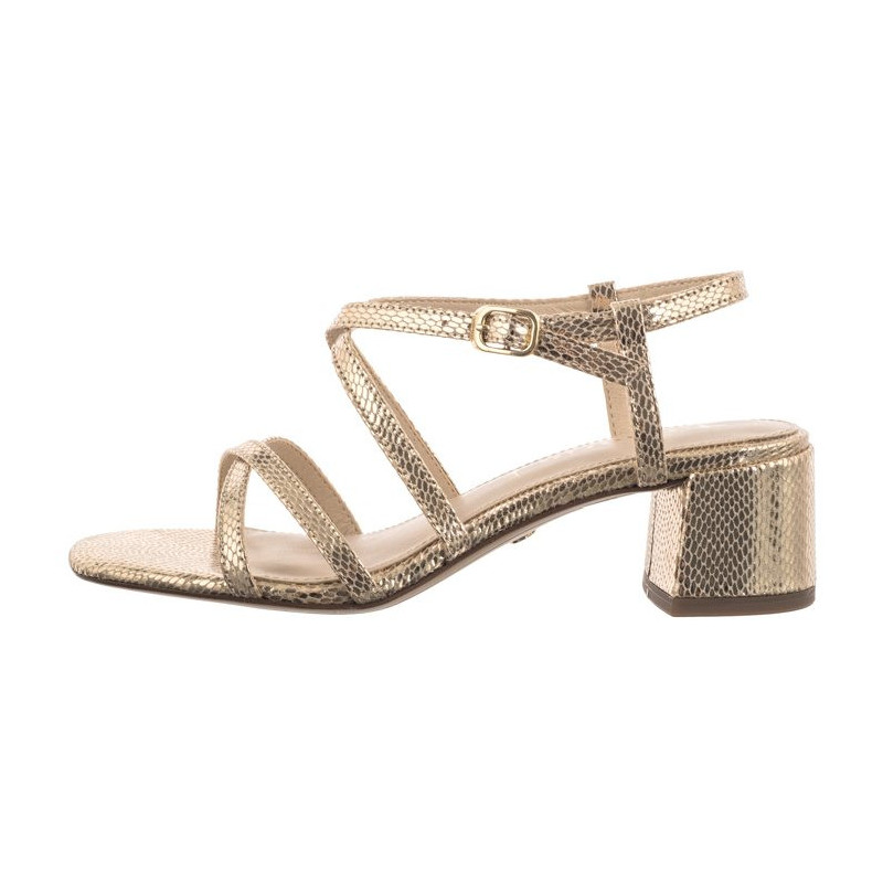 Tamaris Złote 1-28204-42 968 Lt Gold Struct (TM486-a) sandalai