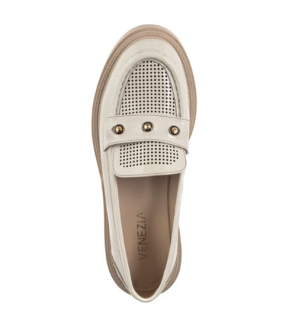 Venezia Beżowe Lakierowane  28384 Pat Beige (VE764-a) batai