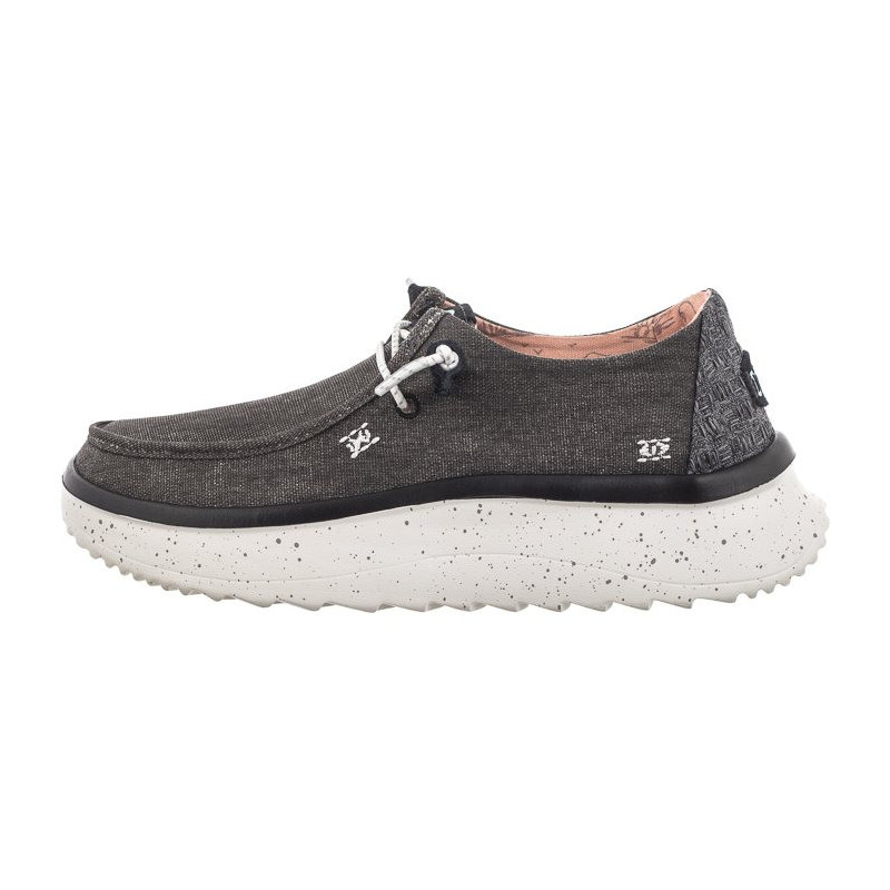 Hey Dude Wendy Peak Chambray Black 40255-001 (HY15-a) batai
