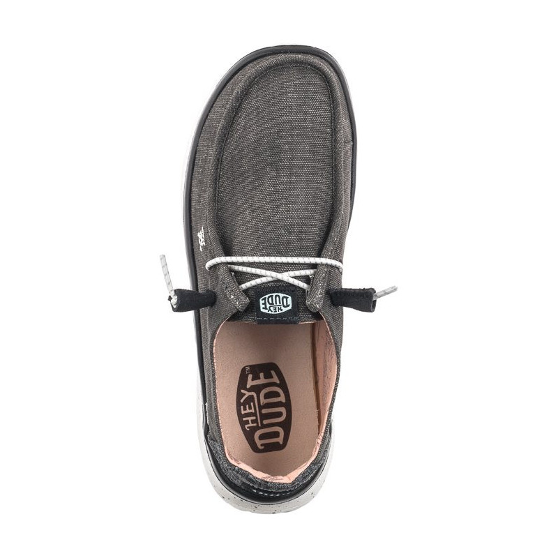 Hey Dude Wendy Peak Chambray Black 40255-001 (HY15-a) batai