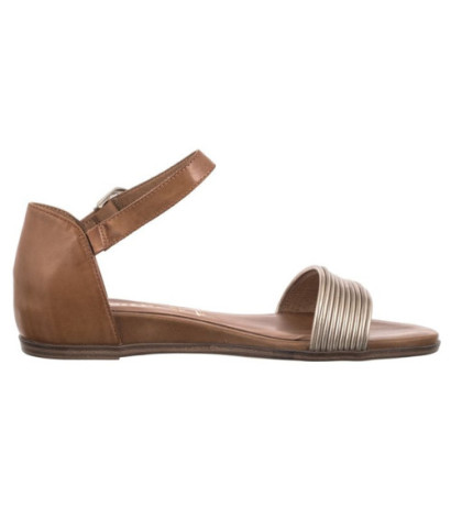 Tamaris Brązowe 1-28110-42 392 Cognac Comb (TM488-a) sandalai