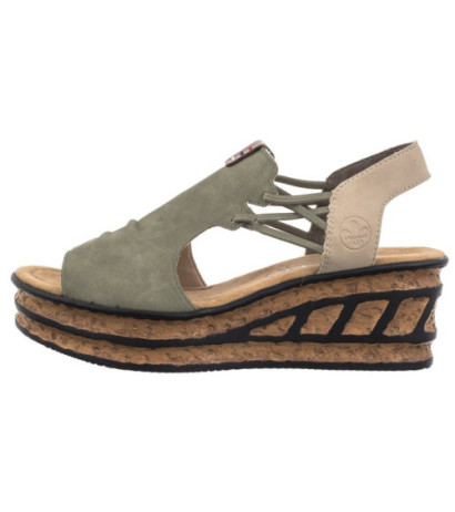 Rieker Zielone 68175-52 Green (RI176-a)