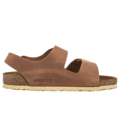 Birkenstock Milano Big Buckle Cognac 1024067 (BK251-b) sandalai