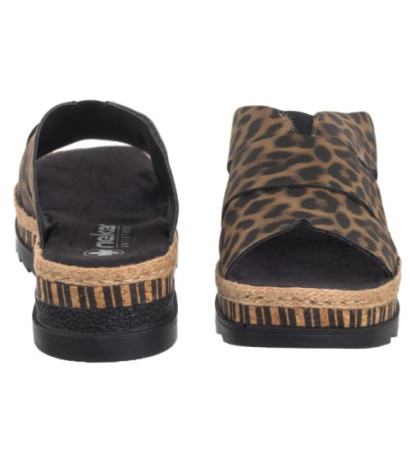 Rieker Brązowe Panterka V7989-90 Multi (RI164-d) batai