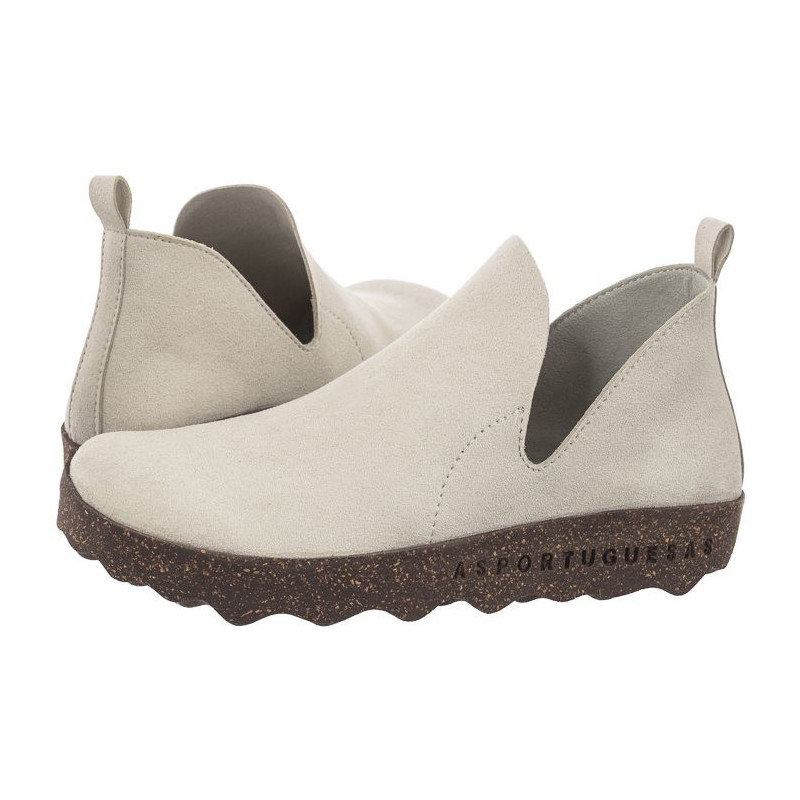 Asportuguesas Cloe L Eco Sued Offwhite P018214011 (AP13-a) batai
