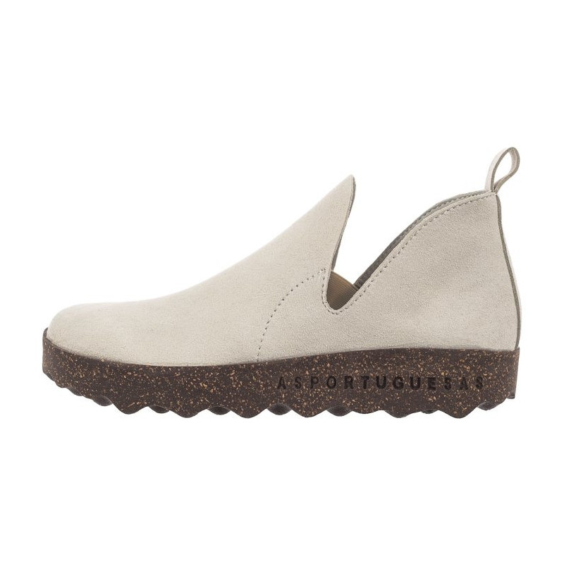 Asportuguesas Cloe L Eco Sued Offwhite P018214011 (AP13-a) batai
