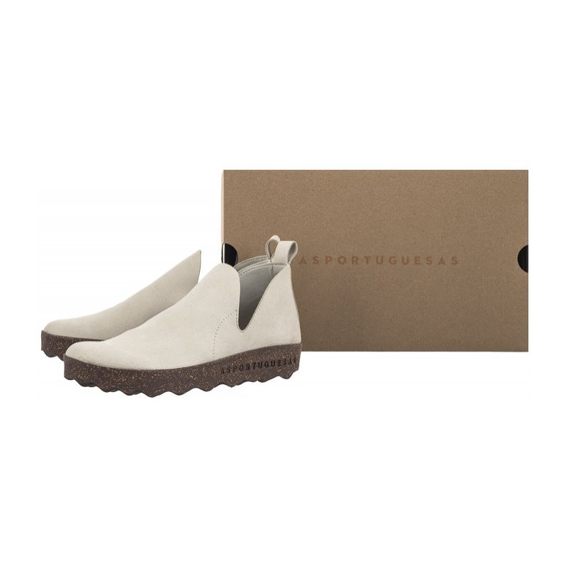 Asportuguesas Cloe L Eco Sued Offwhite P018214011 (AP13-a) batai