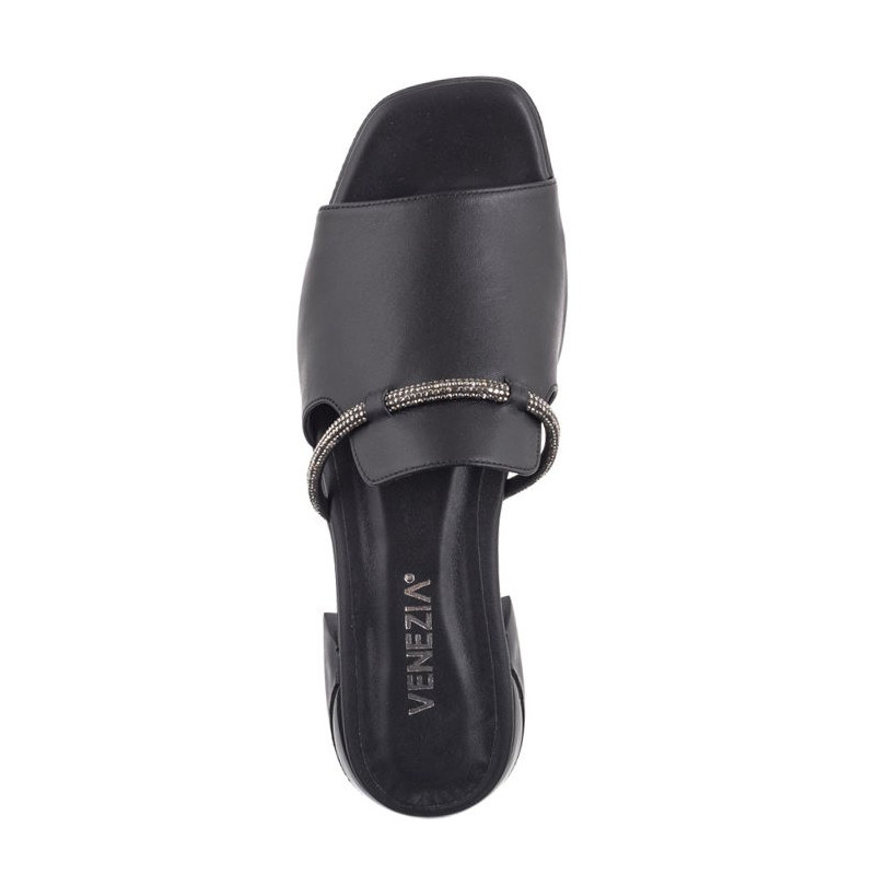 Venezia Czarne 08-330 Black (VE768-a) Moteriški batai/šlepetės