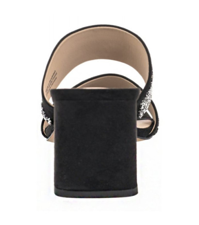 Caprice Czarne 9-27209-42 004 Black Suede (CP409-a) Moteriški batai/šlepetės
