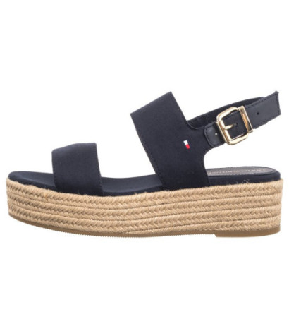 Tommy Hilfiger Mid Wedge Sandal Space Blue FW0FW07885 DW6 (TH1099-a)