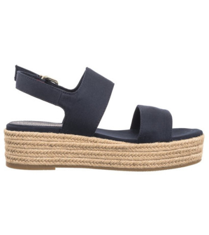 Tommy Hilfiger Mid Wedge Sandal Space Blue FW0FW07885 DW6 (TH1099-a)