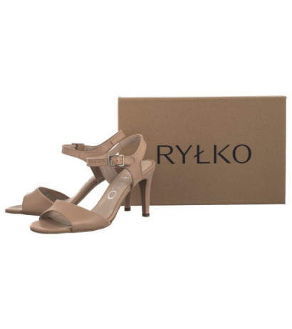 Ryłko Beżowe T8G03___ _3NZ (RY845-a) sandalai