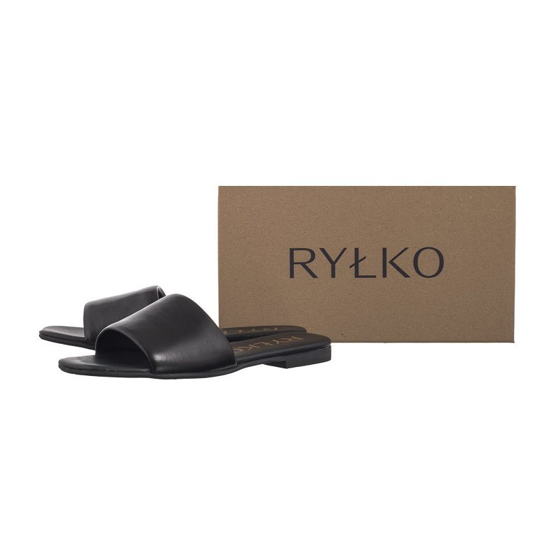 Ryłko Czarne 0AGH2_V_ __45 (RY852-a) Moteriški batai/šlepetės