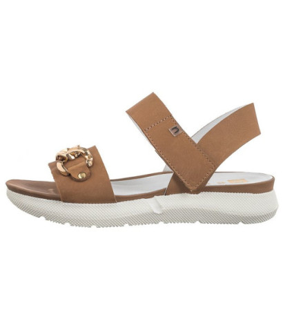 Nessi Brązowe 23438 (NE378-a) sandalai