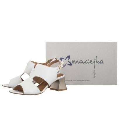 Maciejka Białe 06566-11/00-5 (MA1204-a) sandalai