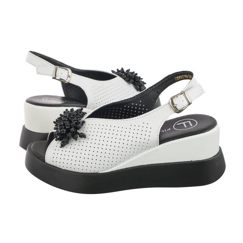 Filippo Białe DS6078/24 WH (FO94-a) sandalai