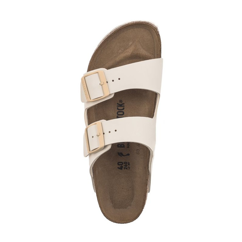 Birkenstock Arizona BS Eggshell 1027339 (BK260-c) Moteriški batai/šlepetės