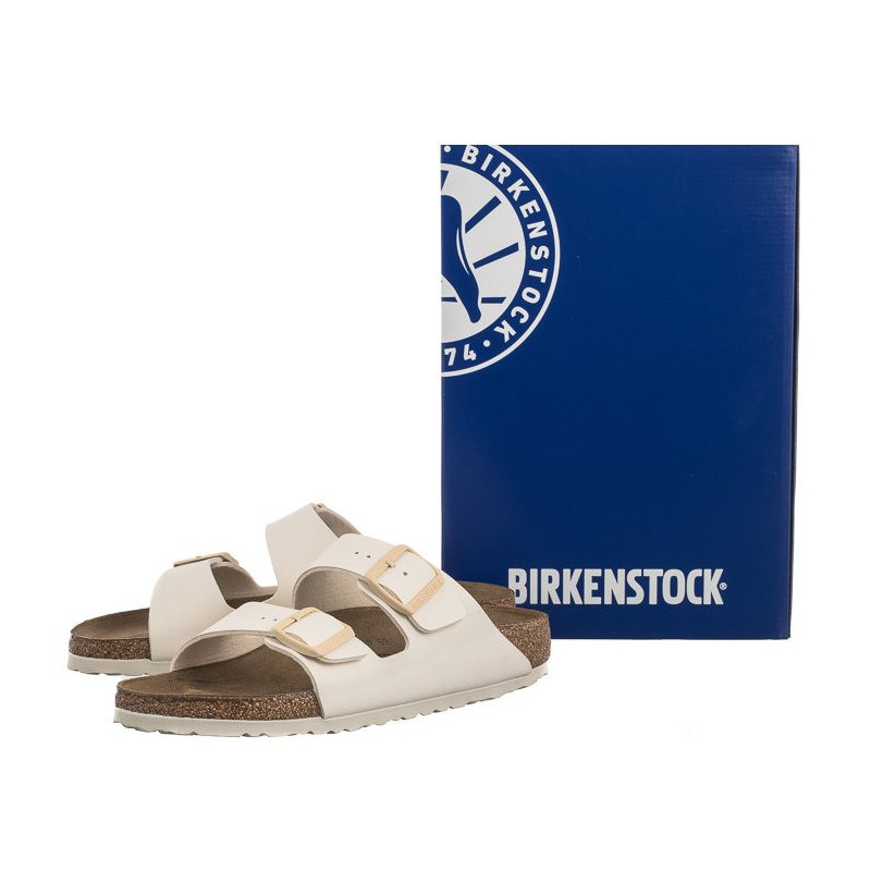 Birkenstock Arizona BS Eggshell 1027339 (BK260-c) Moteriški batai/šlepetės