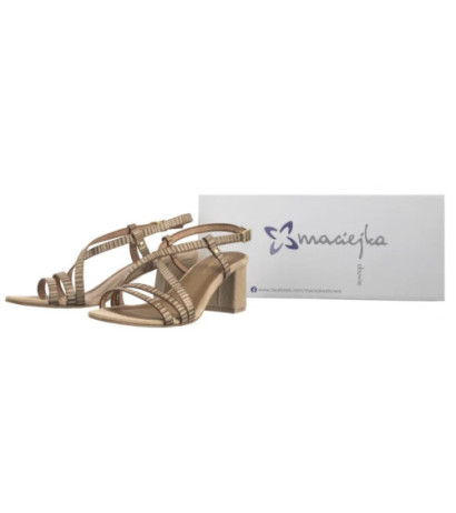 Maciejka Beżowe 06653-04/00-0 (MA1200-d) sandalai