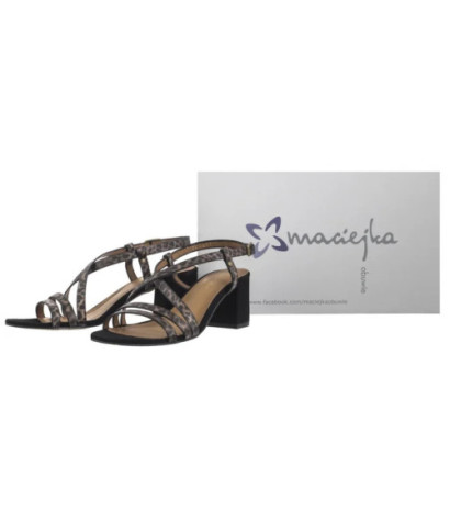 Maciejka Czarne Pantera 06653-20/00-0 (MA1200-e) sandalai