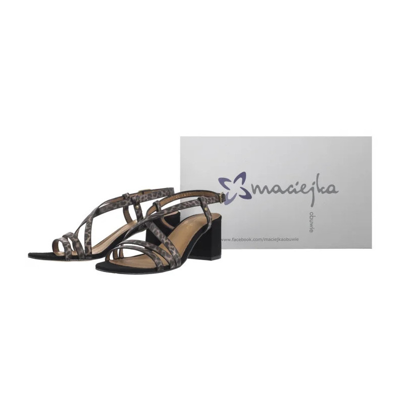Maciejka Czarne Pantera 06653-20/00-0 (MA1200-e) sandalai