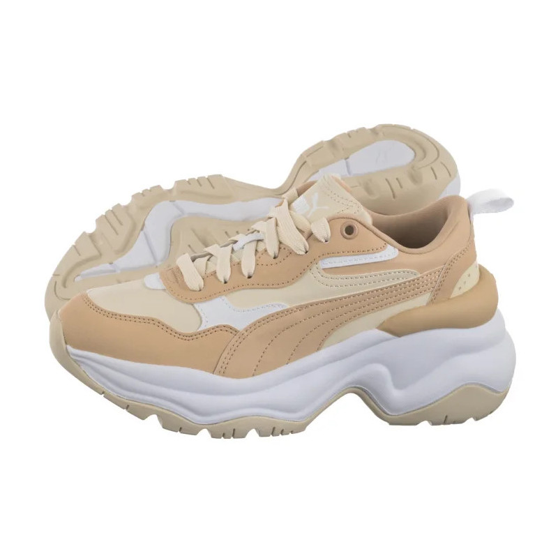 Puma Cilia Wedge Alpine Snow-Light Sand-White 393915-12 (PU585-c) bateliai