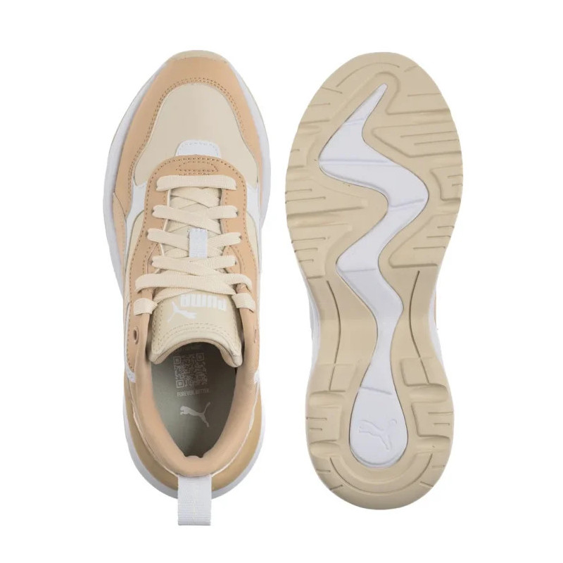 Puma Cilia Wedge Alpine Snow-Light Sand-White 393915-12 (PU585-c) bateliai