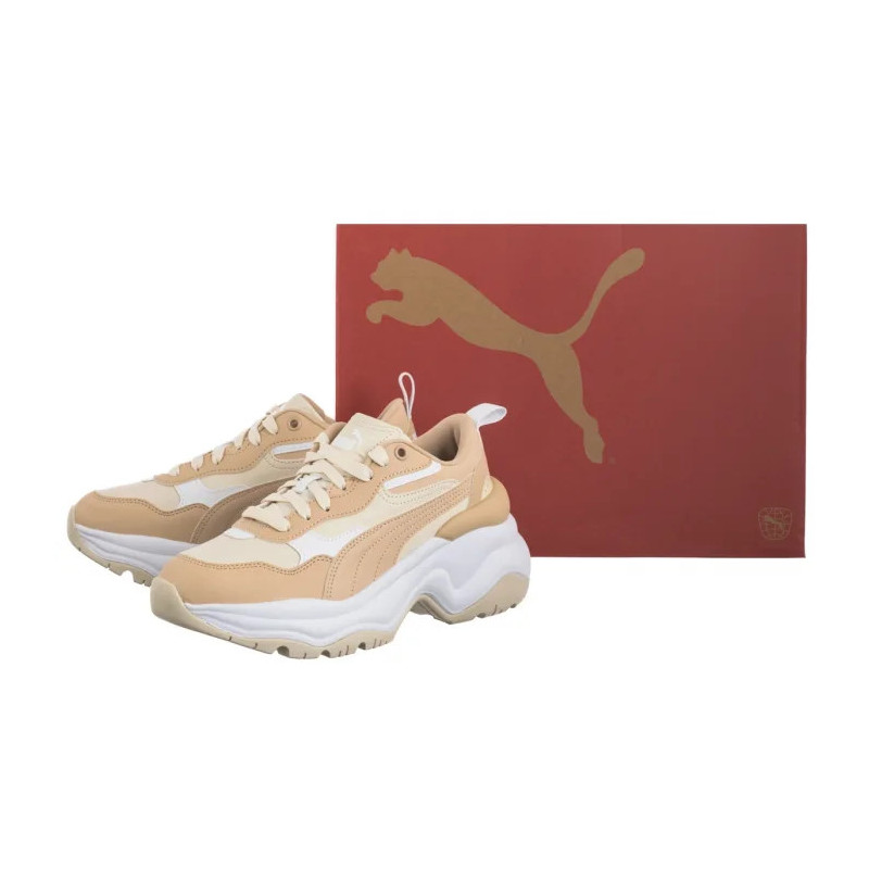 Puma Cilia Wedge Alpine Snow-Light Sand-White 393915-12 (PU585-c) bateliai